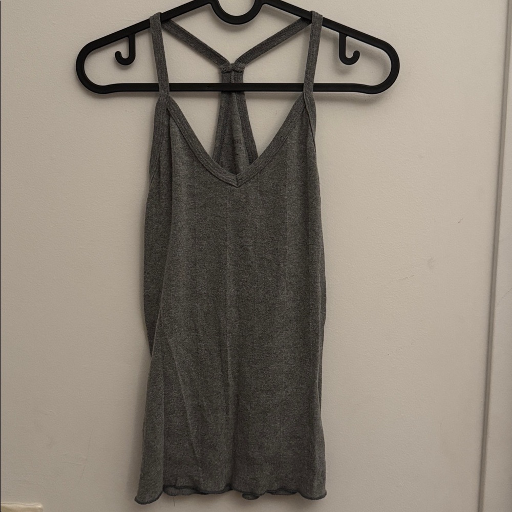 Gray racerback tank - timeless basic